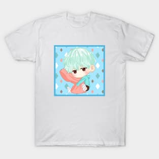 BTS KPOP SUGA CUTE CHIBI CHARACTER T-Shirt